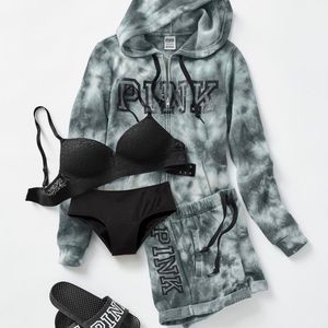 Pink set with a pair of pink slides